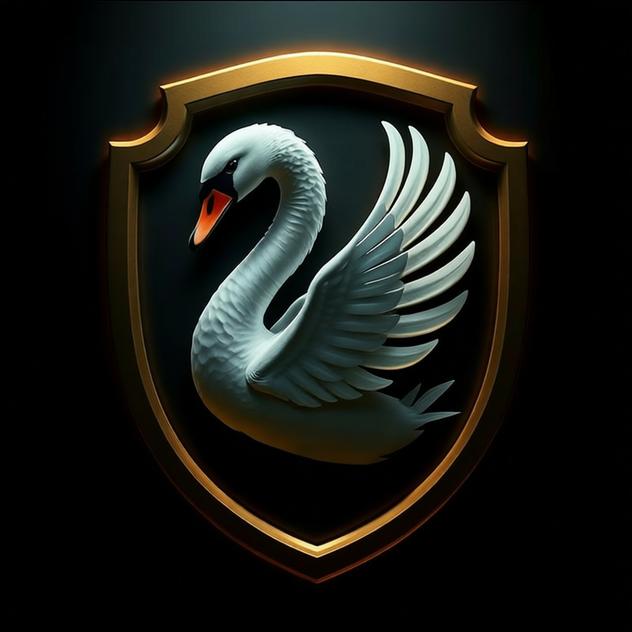 Logo - Swan in a shield